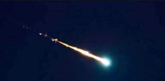 Captan meteorito en México