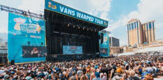Acá el cartel del Warped Tour Ciudad de México