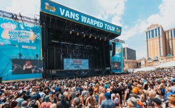 Acá el cartel del Warped Tour Ciudad de México