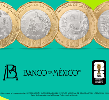 Acá las monedas mundialistas