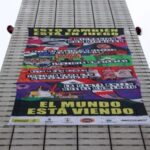 Protestas en la Estela de Luz